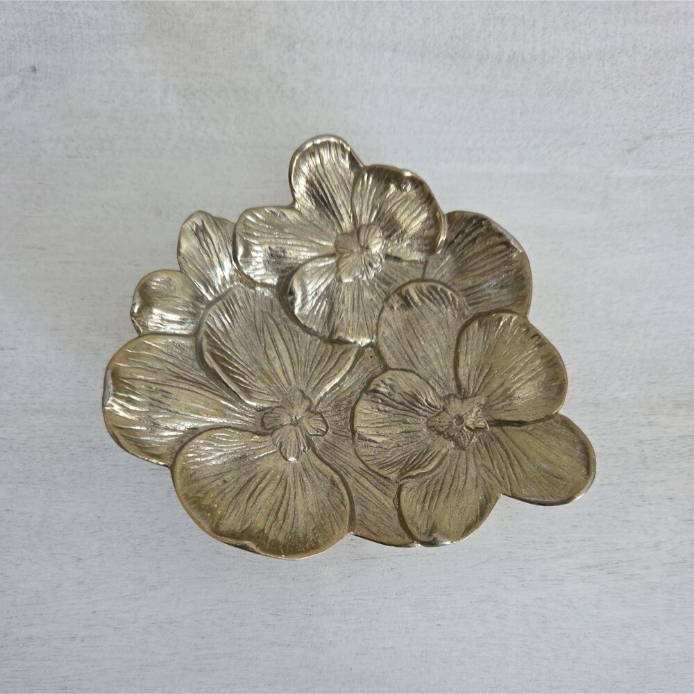 Michael Aram Orchid Collection Gold Catch All Tray